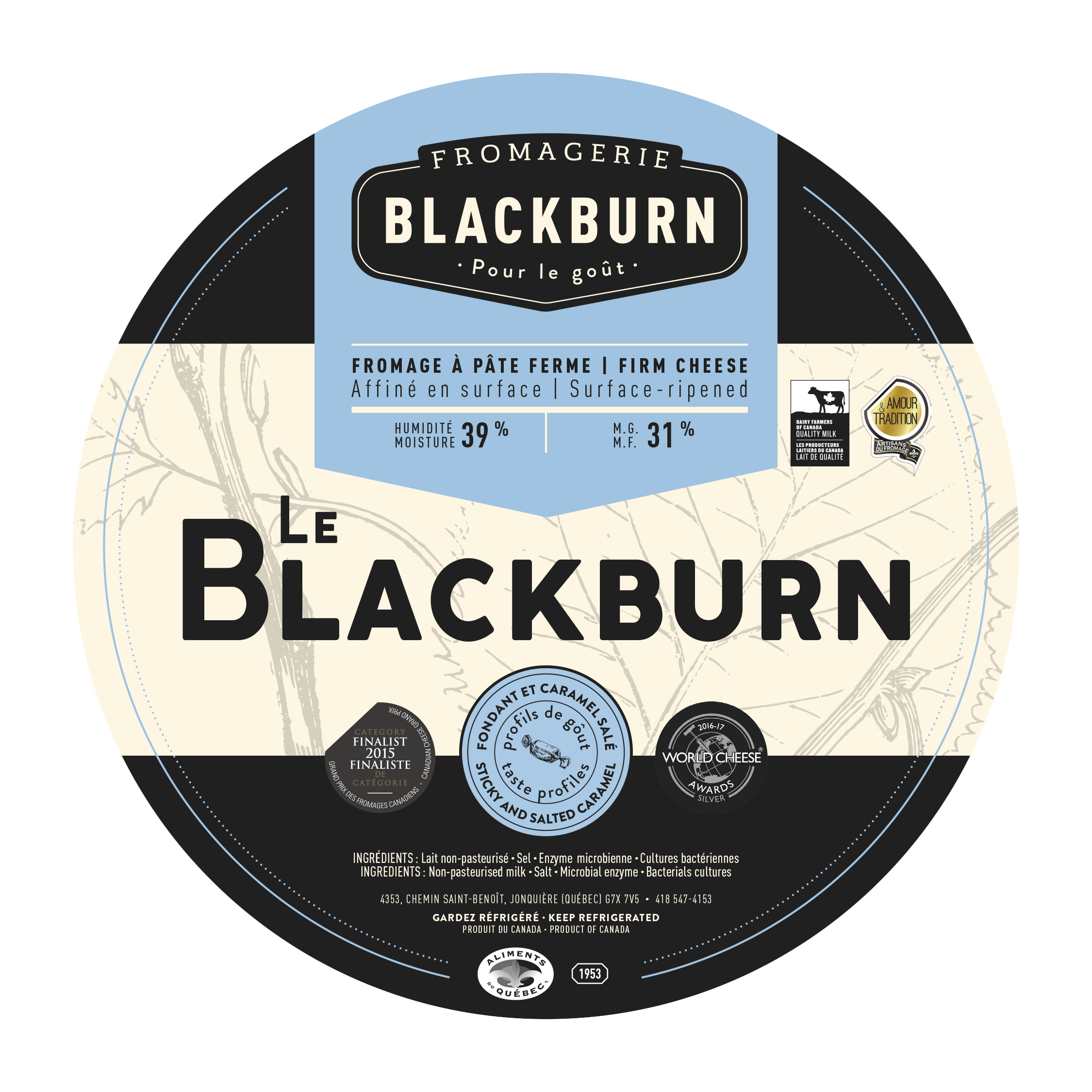 Étiquette - Blackburn