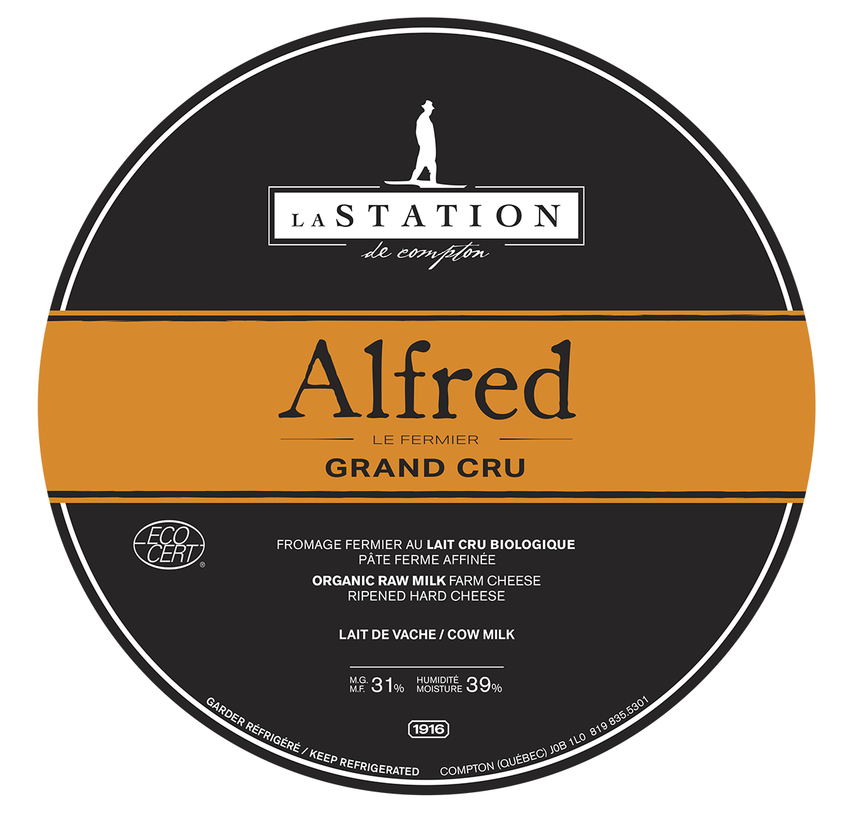 Étiquette - Alfred Le Fermier Grand Cru