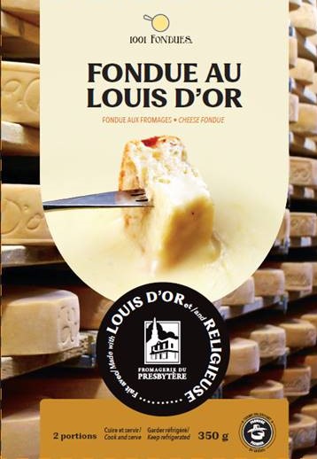 Étiquette - Fondue au Louis d'Or